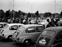 Borongaj oko 1970. godine. Sajmište automobila
